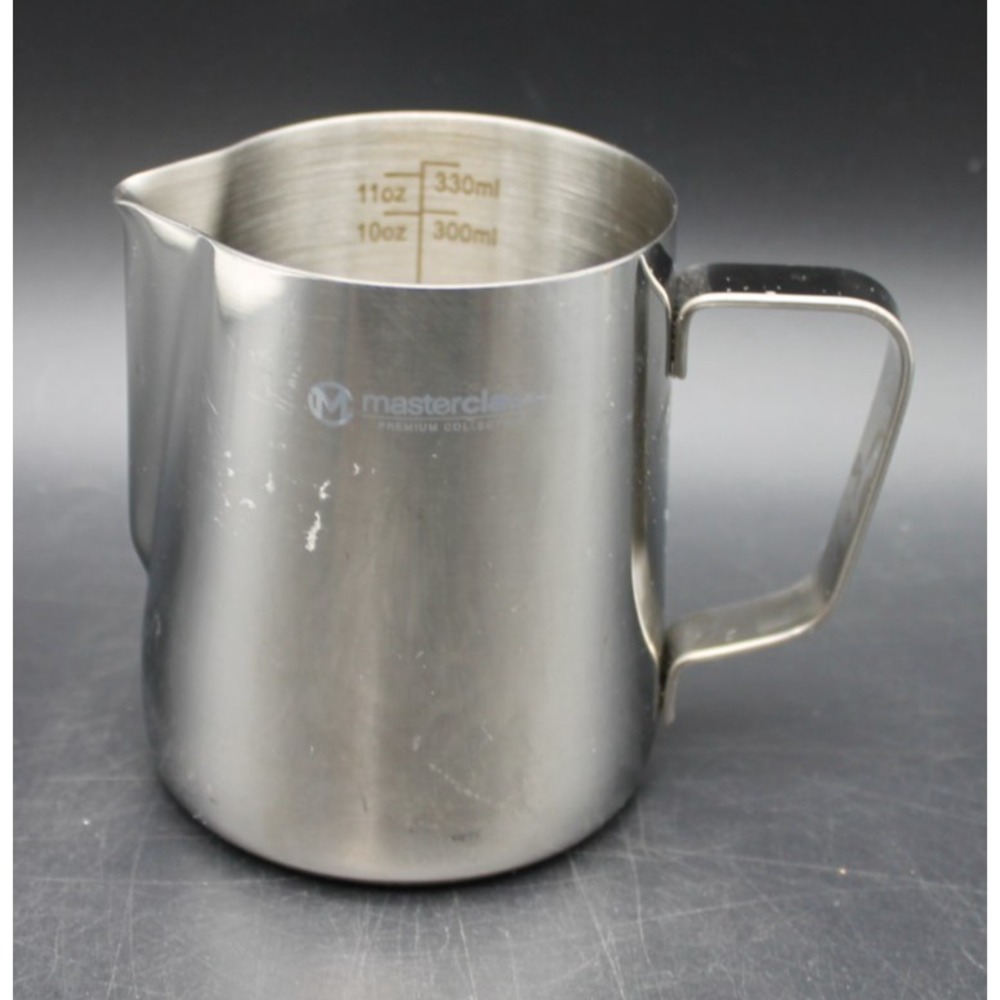 MasterClass Stainless Steel Milk Frothing Pitcher 12oz 350ml Espresso Steaming